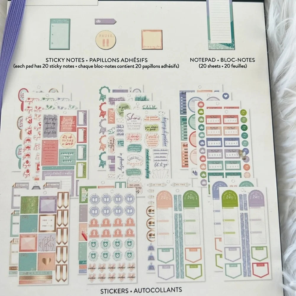 The Happy Planner Wellness Accessory Book